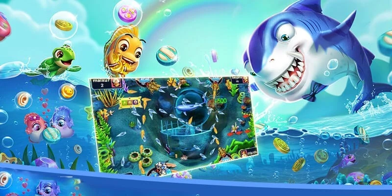 Tính năng chơi game theo nhóm tại bắn cá Paradise
